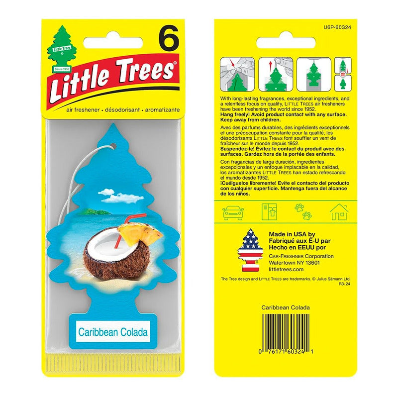 X24 Pino Aromático Colgante Para Auto Casa Little Trees /r&c