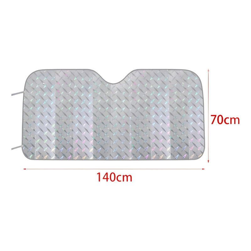 Tapa Sol Tornasol Protector Solar 140x70cm Parasol Auto/ R&c