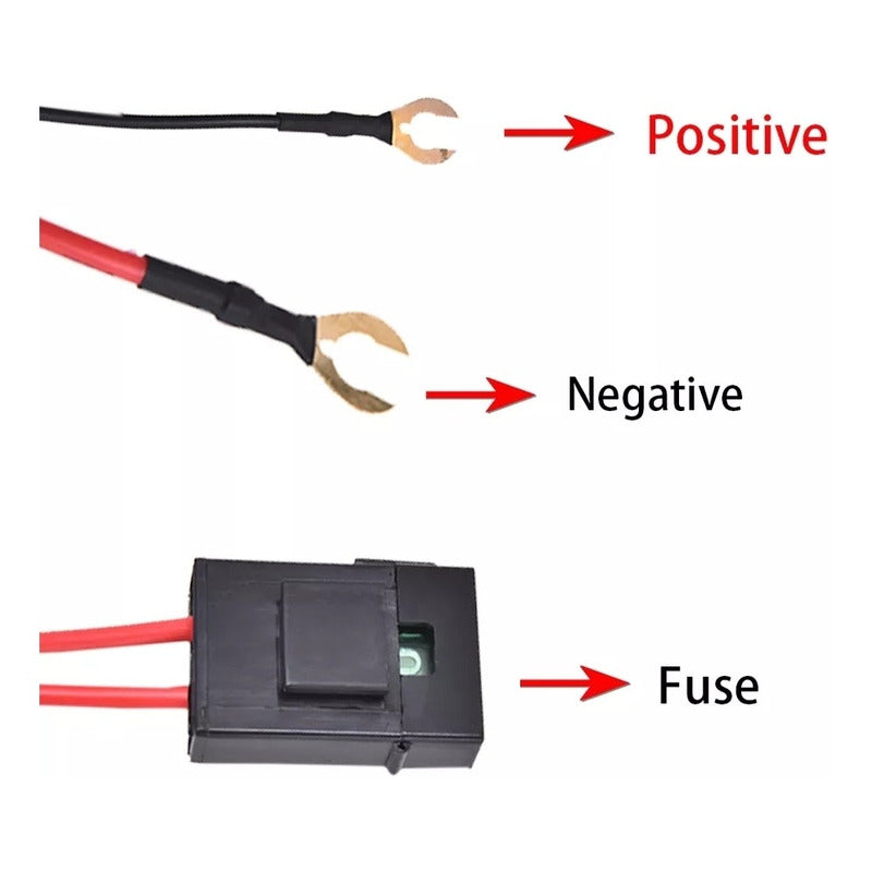 Kit Cableado Instalación Neblineros + Switch Y Relay Ramal
