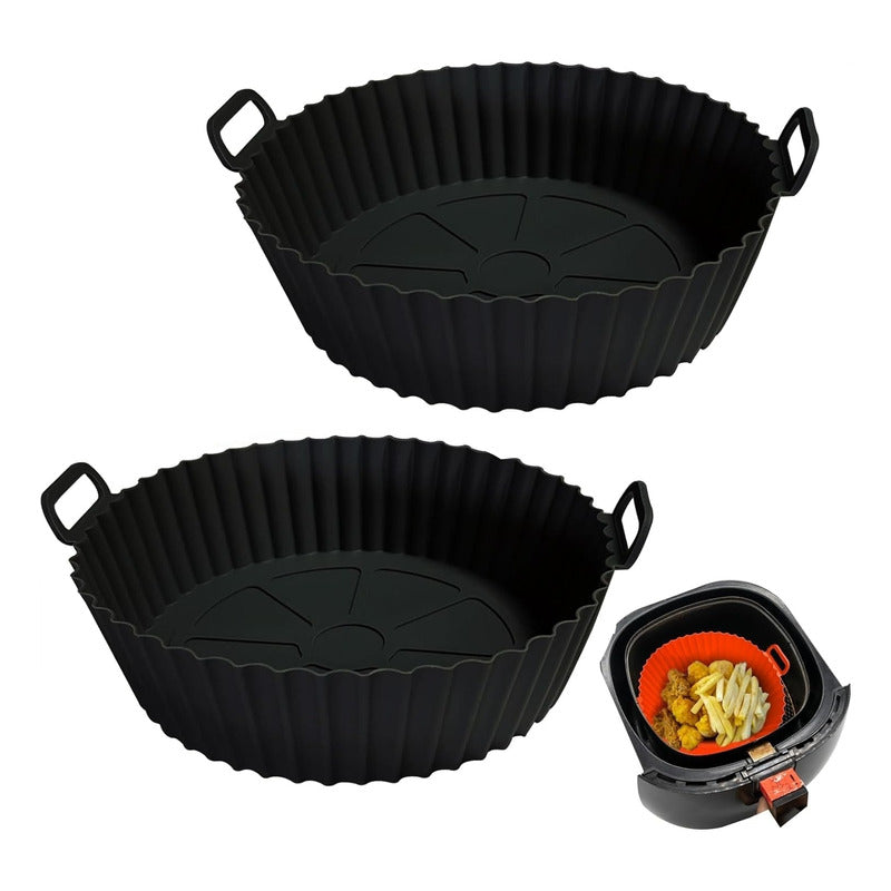 X2 Molde Silicón Antiadherente De Freidora De Aire Air Fryer