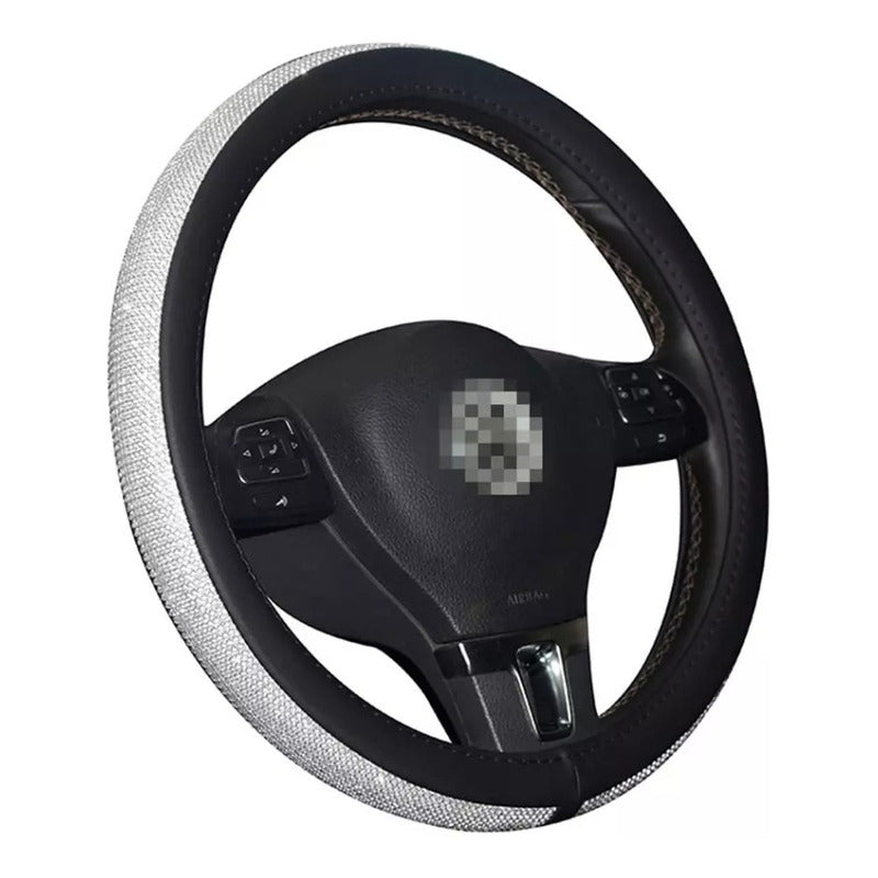 Funda Cubre Volante De Auto Antideslizante Cristal Universal