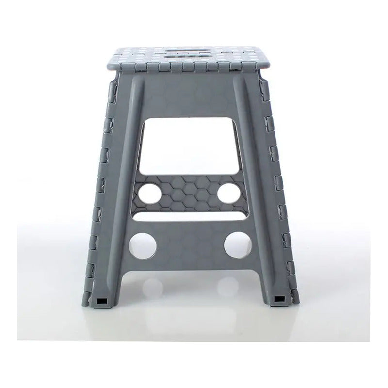Taburete Plegable Banquito Pórtatil Piso Escala 45cm /r&c
