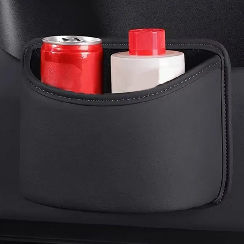 Cesta Organizador Multifunción Para Puerta Y Asiento Auto Lisa Negro