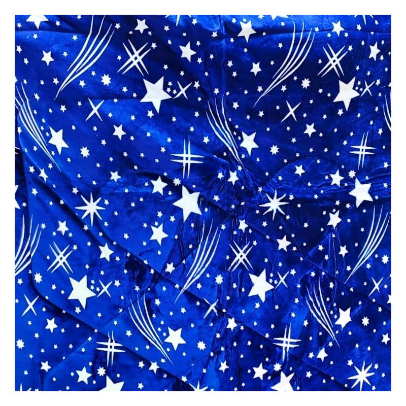 Plumón Cobertor Cubrecama Plush Chiporro Funda 2p Diseños