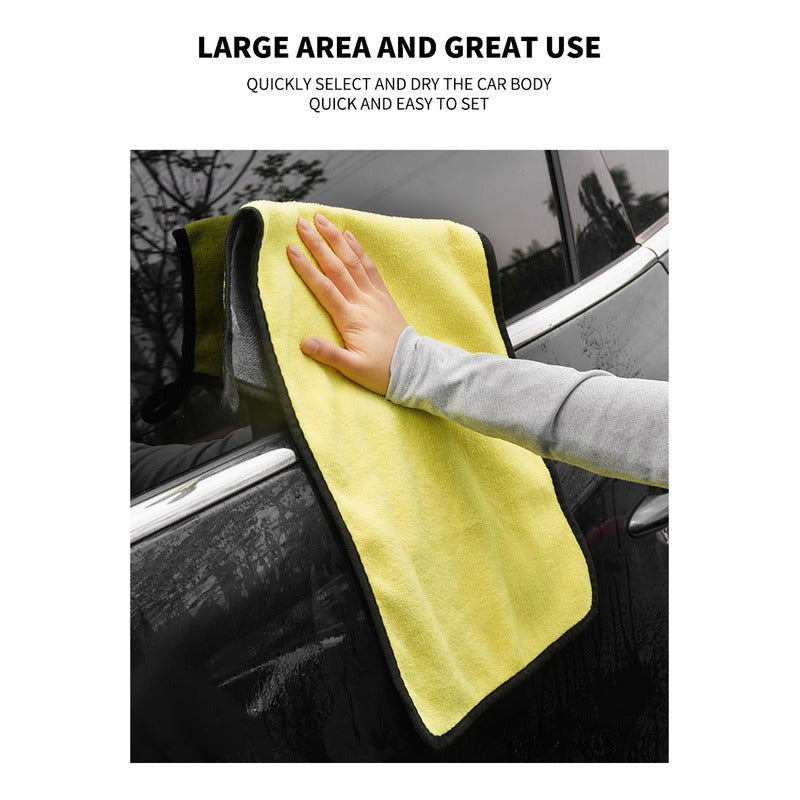 Paño Microfibra Auto / Casa 60x40 Cm Secado Calidad Premiun