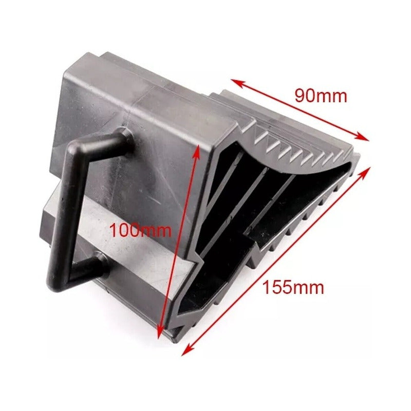 Pack 4 Cuña Para Auto Camionetas Antideslizamiento Abs /r&