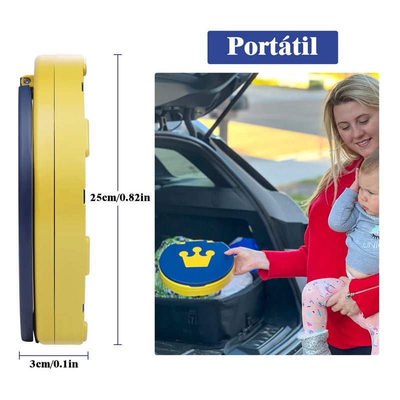 Pelela Plegable Baño Inodoro Portatil Niñ@ Viajero Auto Casa