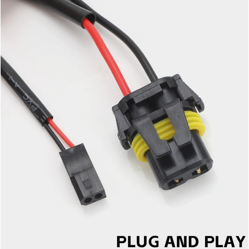 Ramal Conector Contralador Altabaja Bixenon H4/9004/9007 12v