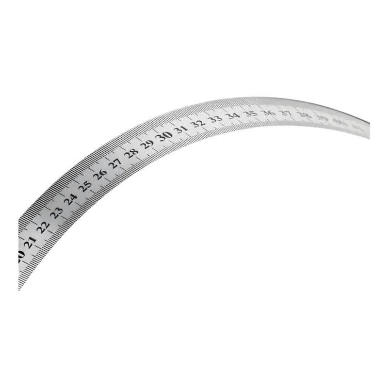 Regla Metálica Doble Cara 100cm 40 Pulgadas Acero Inoxidable