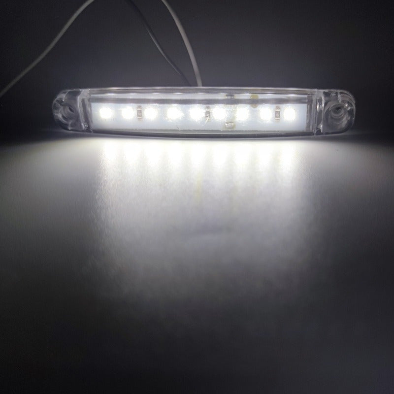 X12 Luz Led De Trocha Lateral Posición Bivoltaje 12-24v 9led