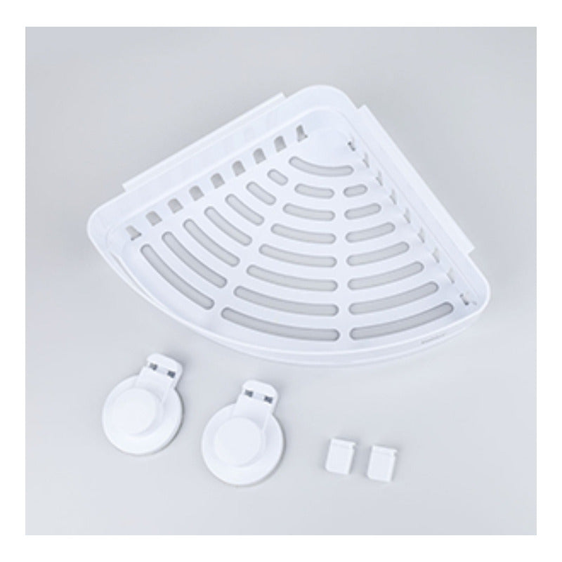 Esquinero Organizador Baño Multifunción Ventosa Fuerte 4kg