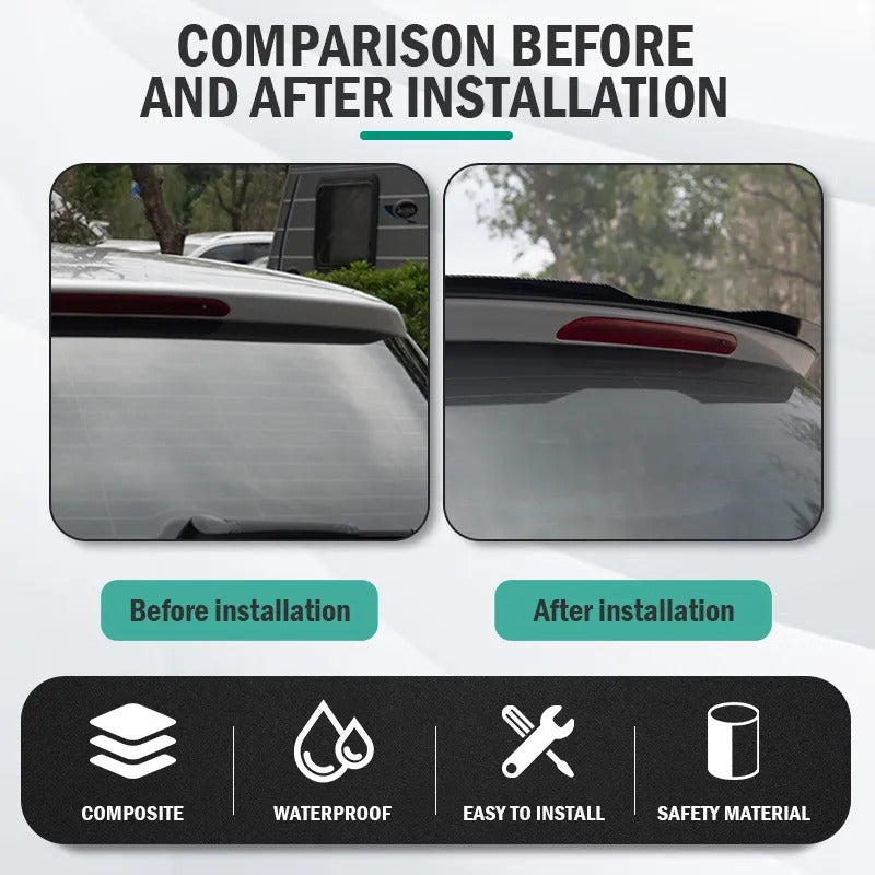 Aleron De Maleta Hatchback Y Sedan Lip Trasero Spoiler Mate