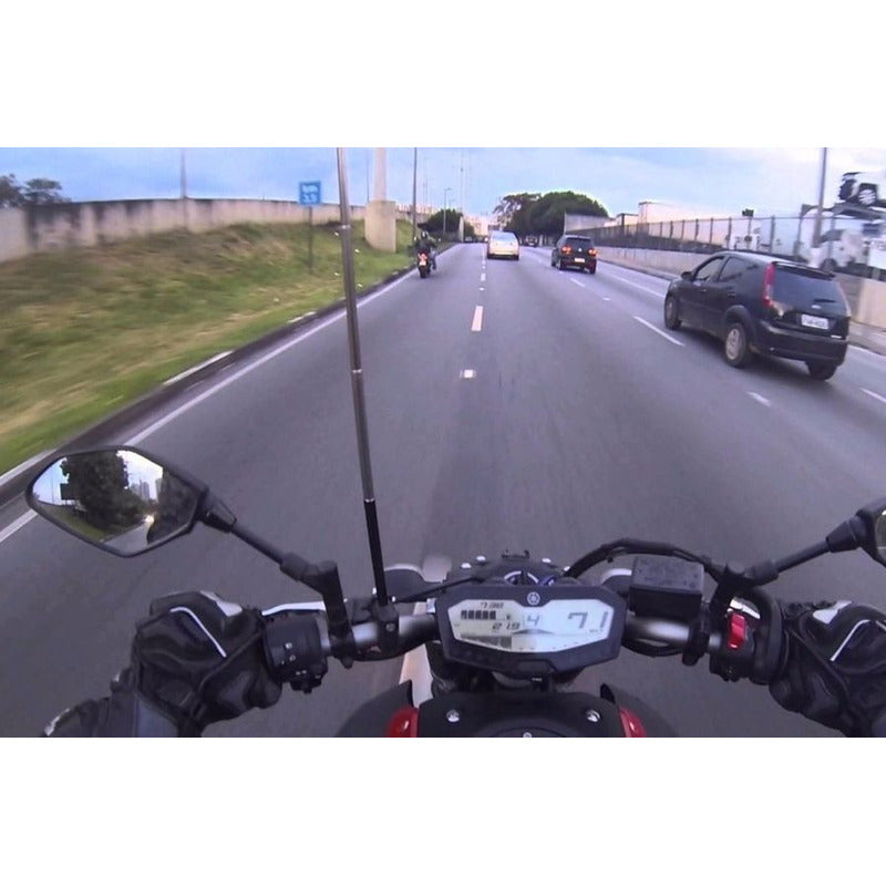 Antena Corta Hilo Antena Seguridad Curado Para Moto