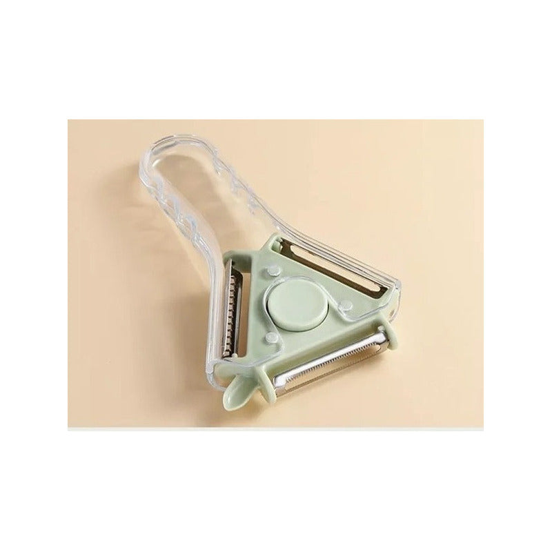 Pelador De Papas Frutas Y Verduras 3en1 Multiusos Ergonómico
