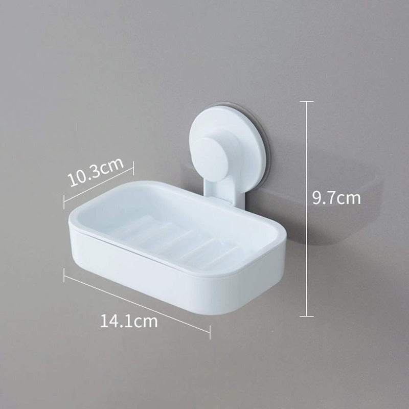 Jabonera Con Ventosa Fuerte Soporte De Pared Para Jabón