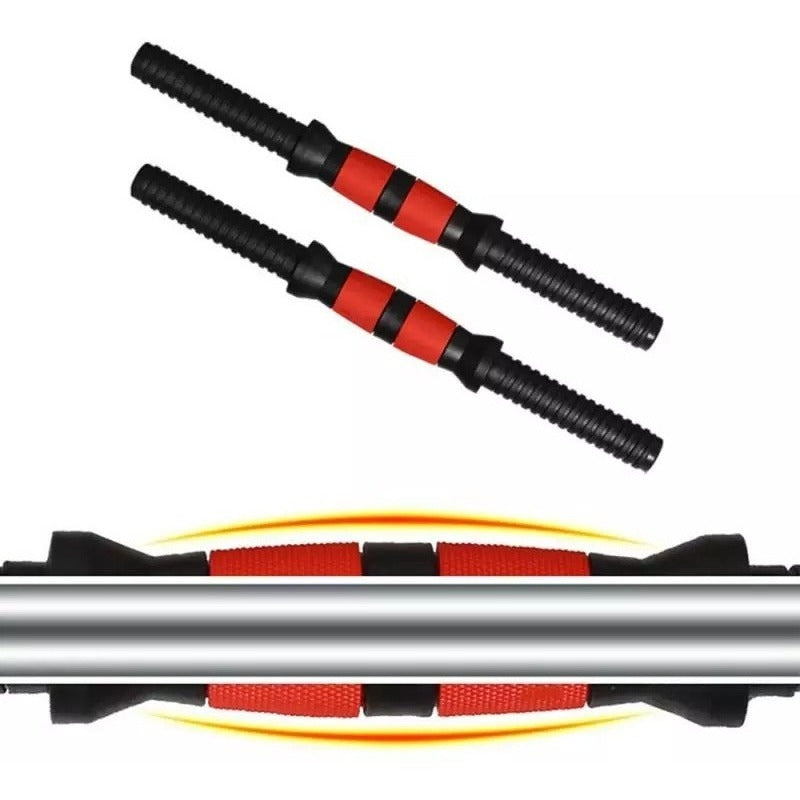 Kit Mancuerna Pvc Ajustable Set Barra Extensión 20kg /ryc