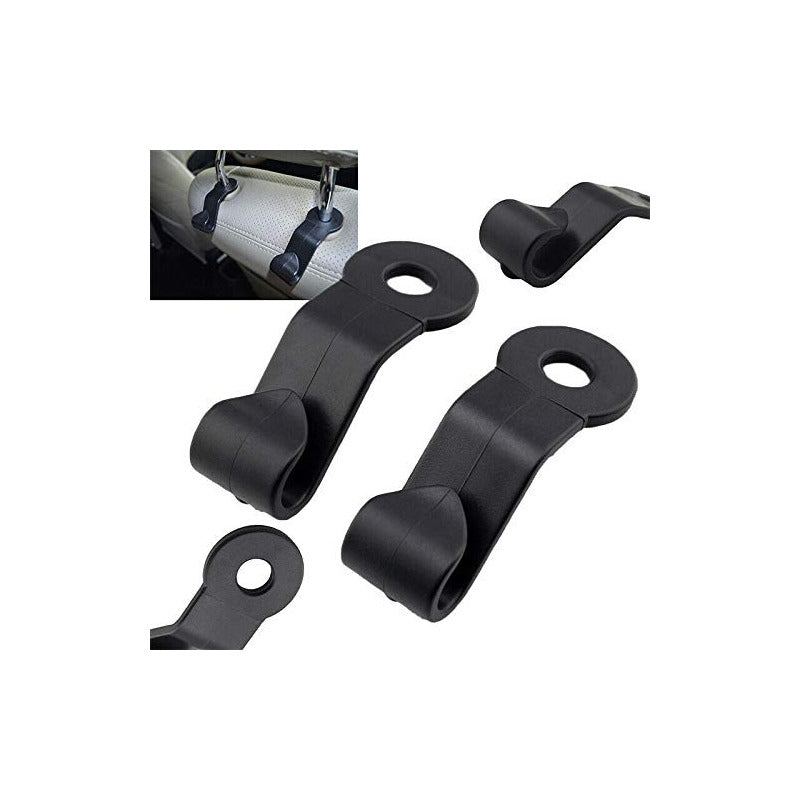 X2 Gancho Organizador Para Cabecera Auto Abrazadera Asiento