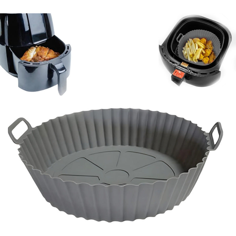 Molde Silicón Antiadherente Para Freidora De Aire Air Fryer