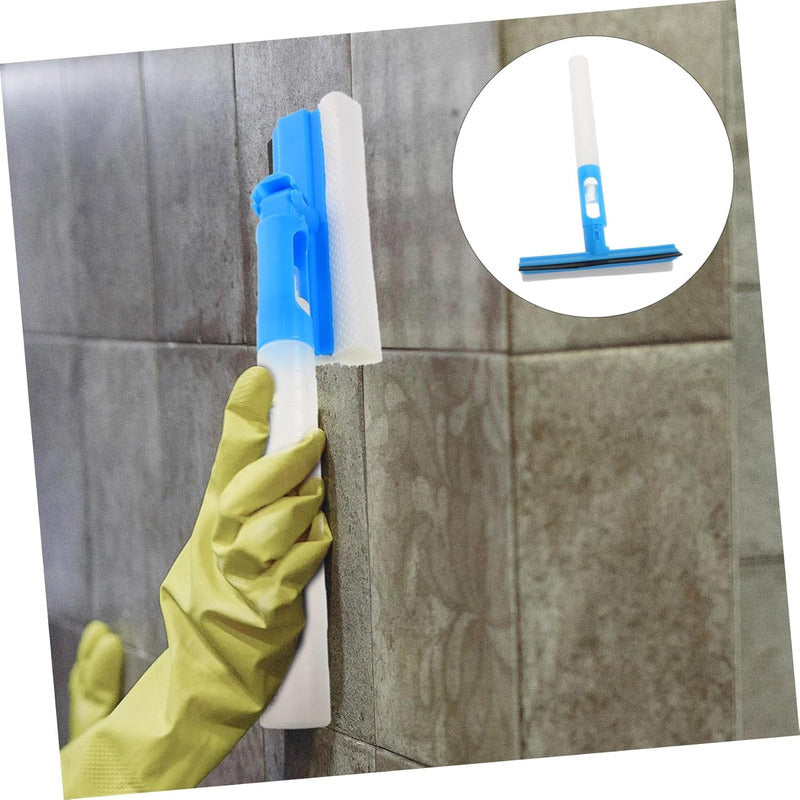 Limpiavidrios 3en1 Spray Y Raspador Limpia Cristal Parabrisa