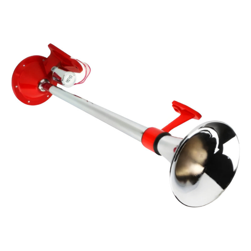 Bocina De Aire Eléctrica Trompeta 61cm 12v/24v 110db Camión