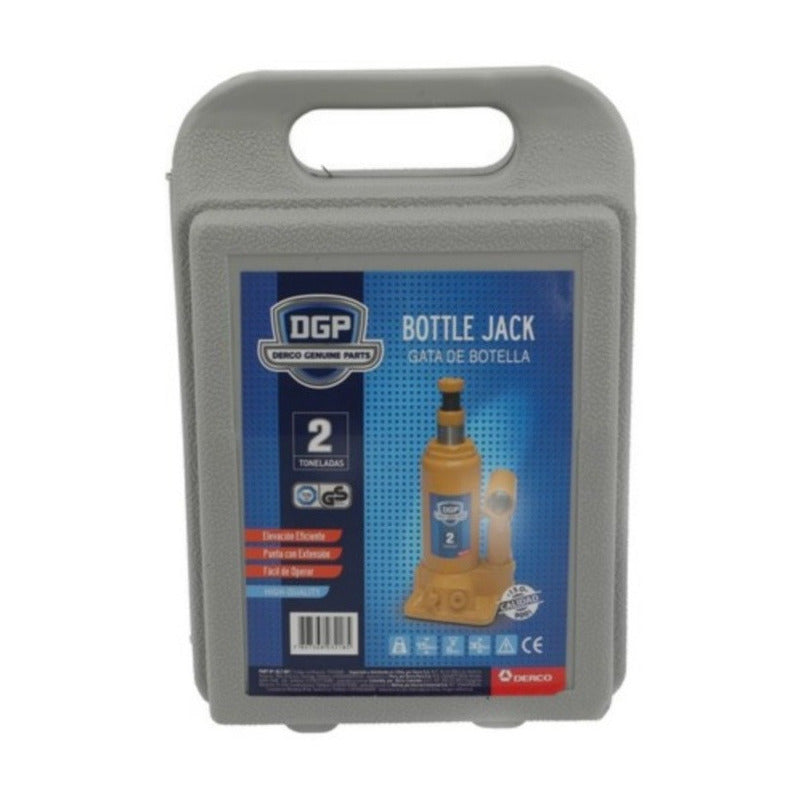 Gata Botella 2 Toneladas Certificada Con Maletín /r&c