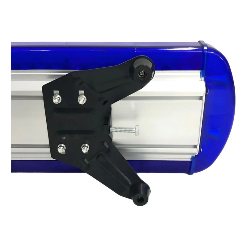 Baliza Led De Techo Destellante Rojo Azul Apernable 12-24v