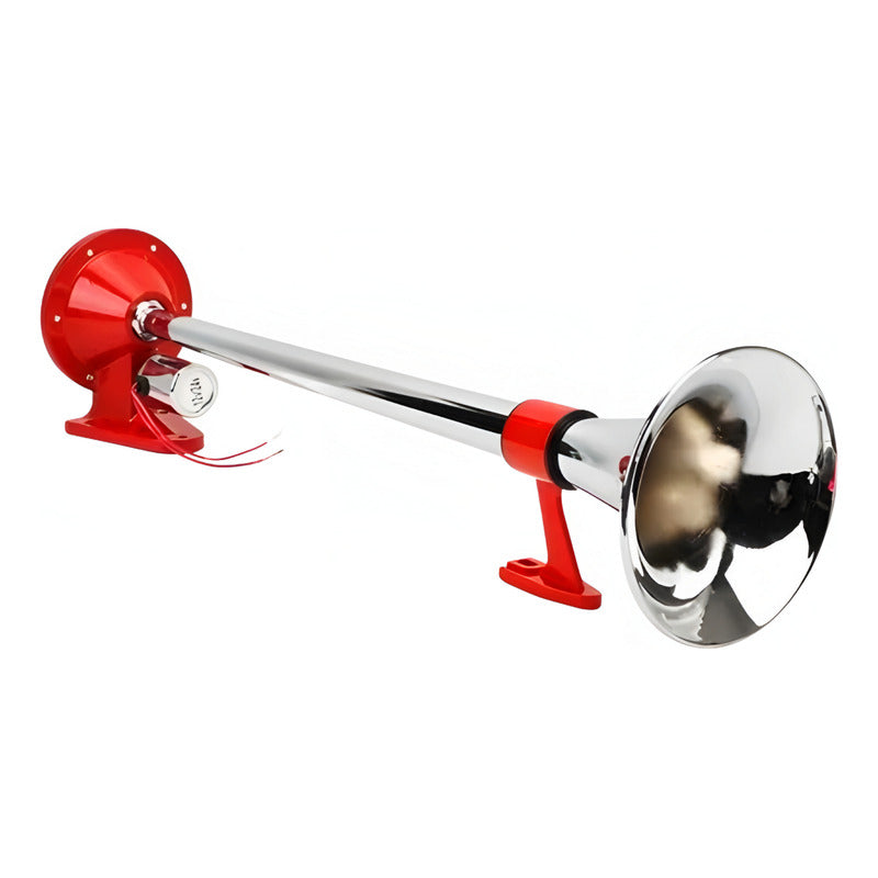 Bocina De Aire Eléctrica Trompeta 61cm 12v/24v 110db Camión