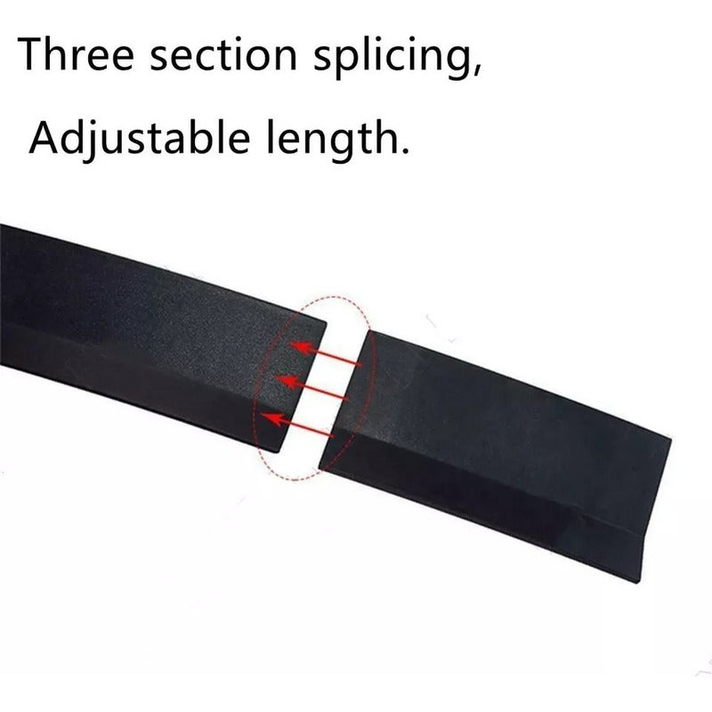 Aleron Lip Spoiler Maleta Plástico Abs Universal Auto/r&c