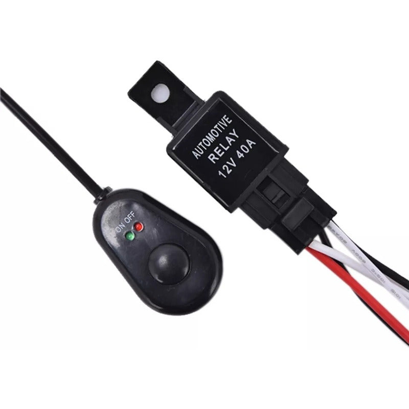 Kit Cableado Instalación Neblineros + Switch Y Relay Ramal