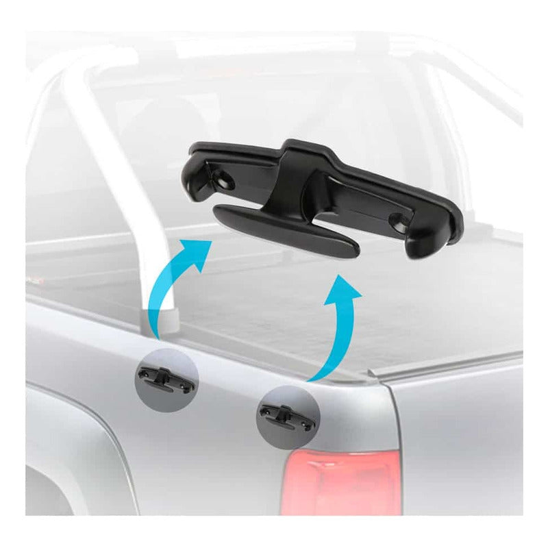 X4 Gancho Amarre Marino Negro Universal Camioneta Pickup 4x4