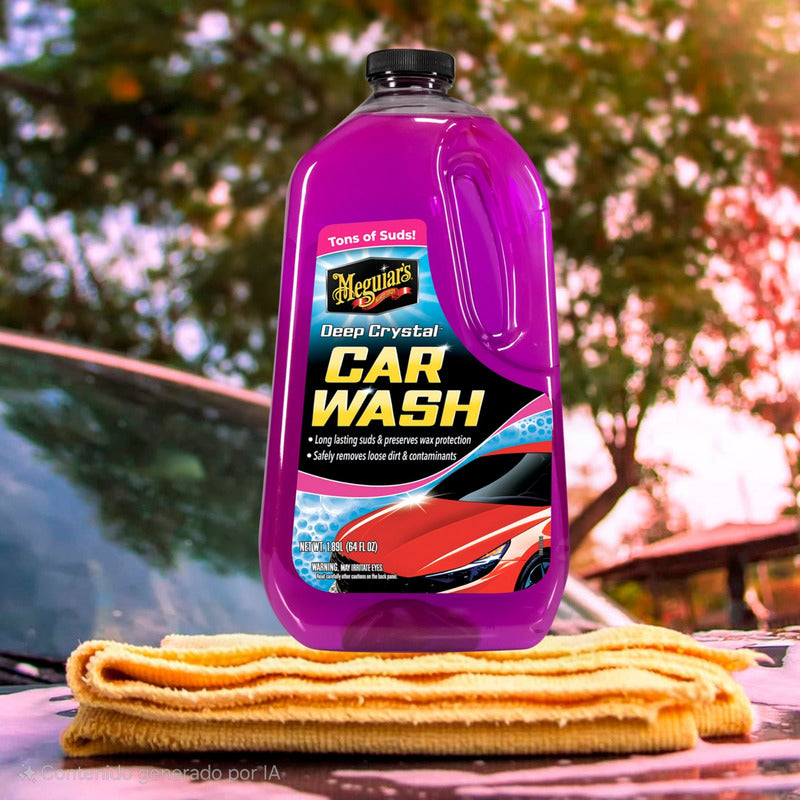 Shampoo Meguiars Para Auto Deep Crystal Car Wash 1.89lt /r&c