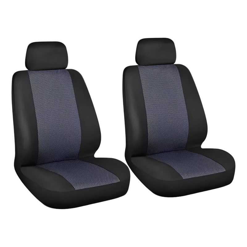 X2 Funda Cubre Asiento Delantero 2 Asientos 6pcs Rombo Kmt
