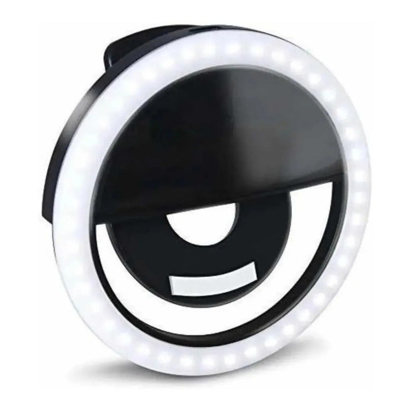 Selfie Anillo Aro Luz Led Celular 3 Modos Iluminación Usb