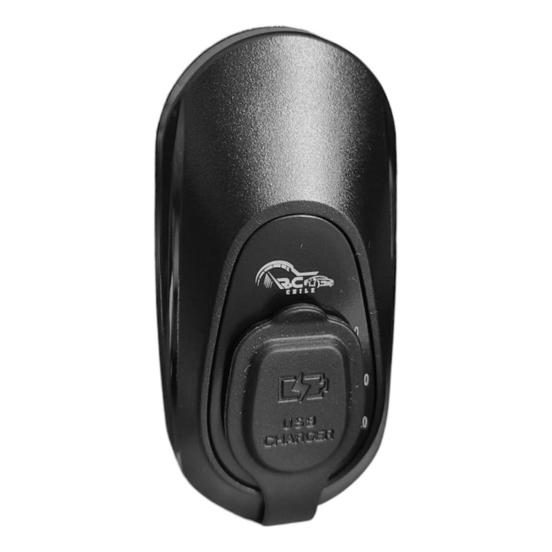 Adaptador Carga Rápida 2 Usb 1 Type C 12-24v Sobrepuesto