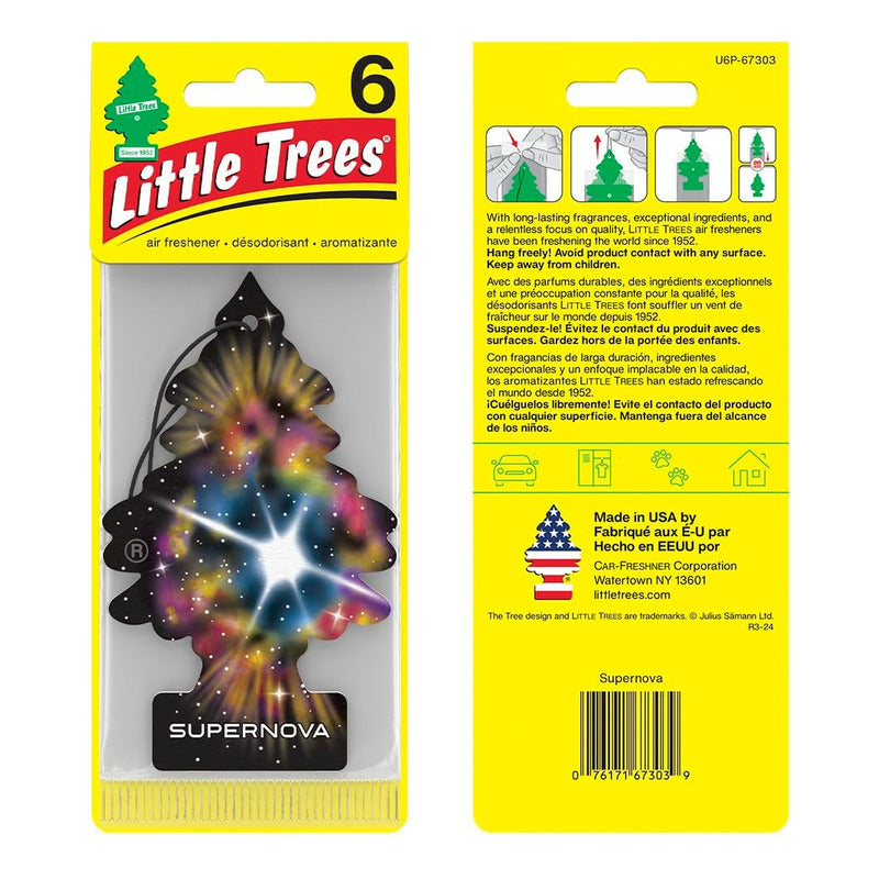 X24 Pino Aromático Colgante Para Auto Casa Little Trees /r&c
