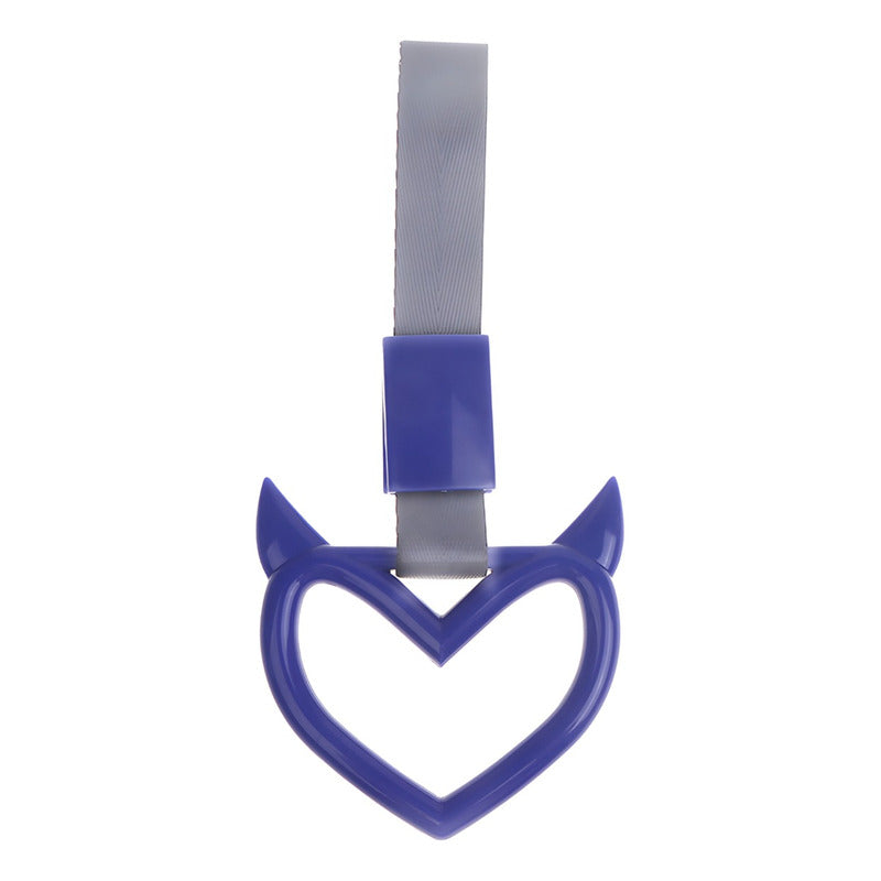 Colgante Anillo Tsurikawa Corazón Fluor Manija Correa D Mano