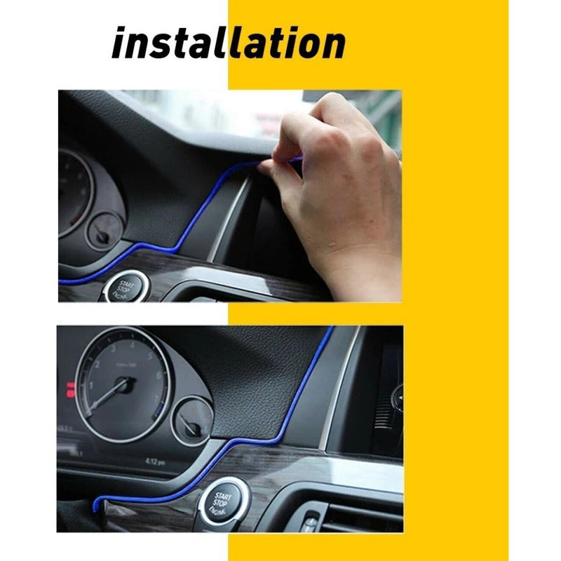 Hilo Decorativo Con Luz Led 5 Metros Interior Auto Tuning