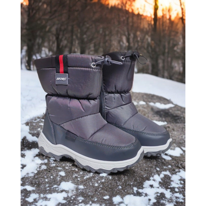 Bota Niño/a Impermeable Térmicas Lluvia Nieve Forradas 7593