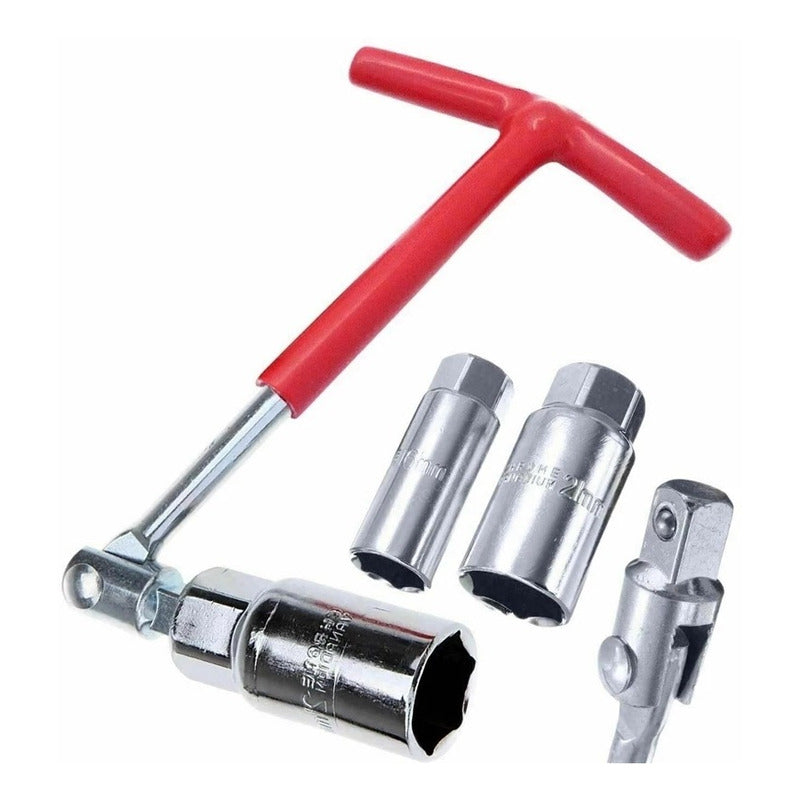 Llave Saca Bujia Profesional 2en1 16mm Y 21mm /r&c