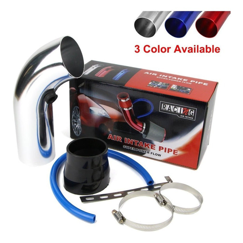Kit Inducción De Aluminio Tuning 3 Pulgadas + Acople