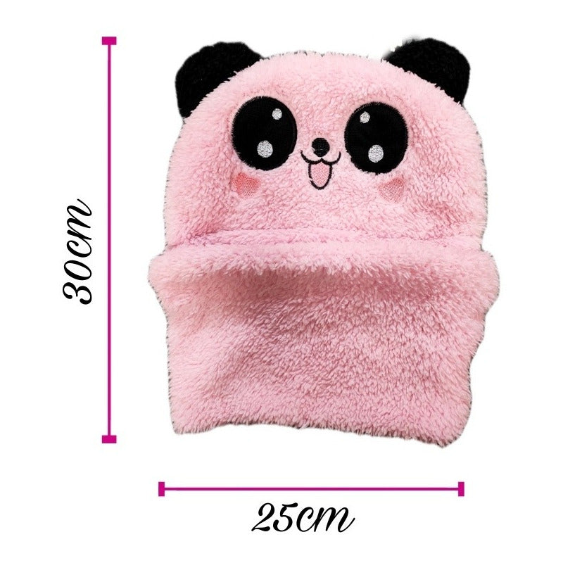 Gorro Con Cuello Para Bebé Niño/a Diseño Invierno Calientito