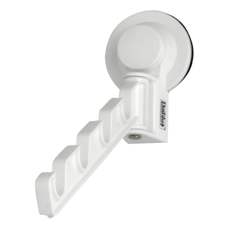 Colgante Con Ventosa Organizador D Ganchos Colgadores D Ropa Color Blanco 30120