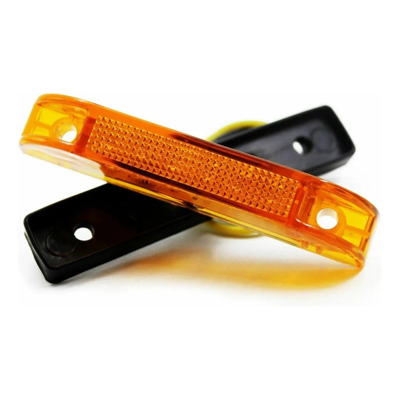 X10 Luz De Trocha Slim 6led Luz Lateral 12v Advertencia /r&c