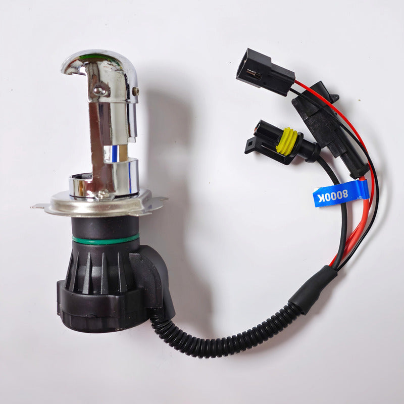 X2 Ampolleta Bixenon H4 Hid 8000k 12v Alta Baja Auto Camione