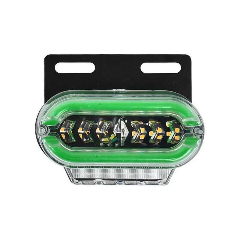 X10 Luz Led Lateral Bicolor Luz De Trocha 24v Destellante