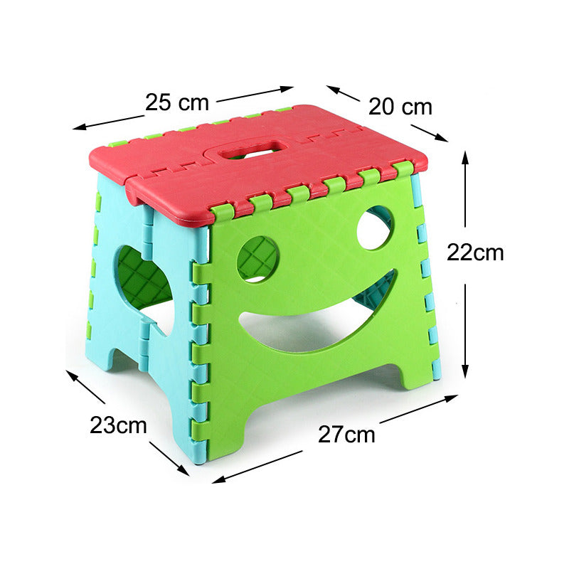 Taburete Plegable Banquito Pórtatil Piso 22cm Niñ@ Adulto