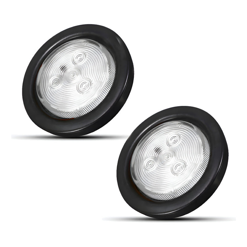 X2 Luz Led Trasera 24v Luz Trocha Camión Blanco Ámbar Rojo