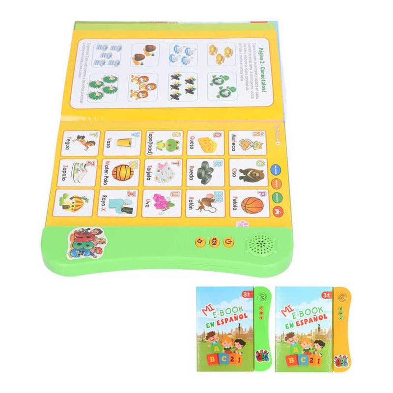 Libro Interactivo Con Sonido En Español Niño/niña Aprendizaj