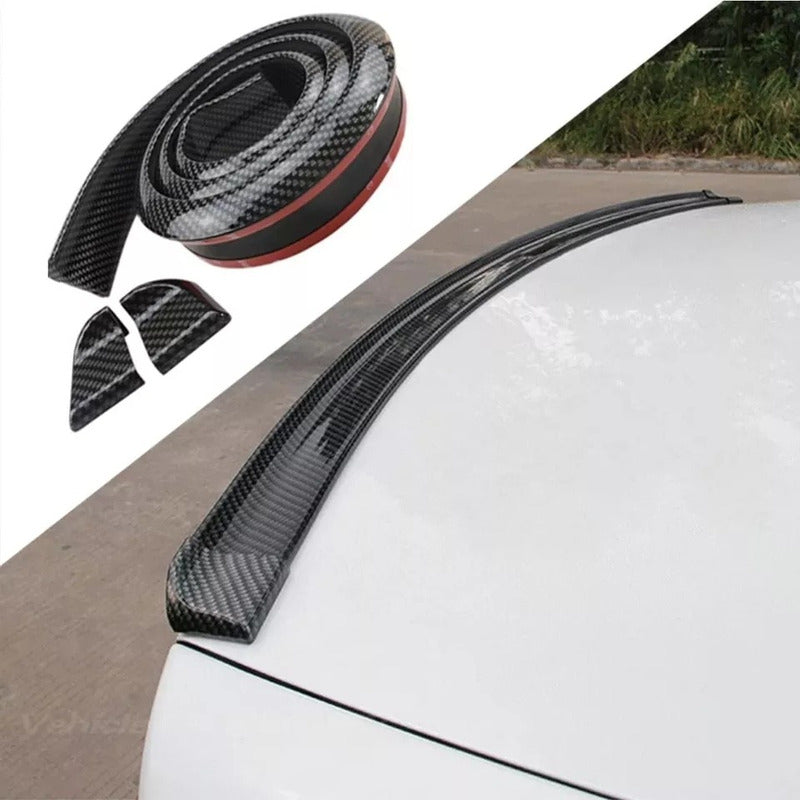 Aleron Lip Spoiler Maleta Brillante 1.50mt Universal Auto