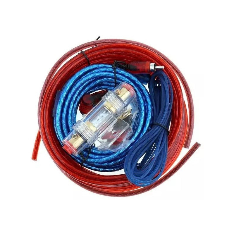 Kit Cables Amplificador Y Subwoofer Auto Tiaoping 1500w/r&c